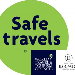 LLopart compta amb el segell Safe Travels que garantitza la implementació de mesures de seguretat i prevenció de la COVID 19